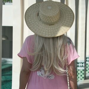 LOURDES STRAW HAT